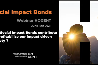 Webinar: Can Social Impact Bonds contribute to profitabilize our impact-driven society?